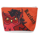 17 CM Baldur's Gate Karlach Cosplay Plush Printed Clutch Bag Birthday Xmas Gifts Original Design